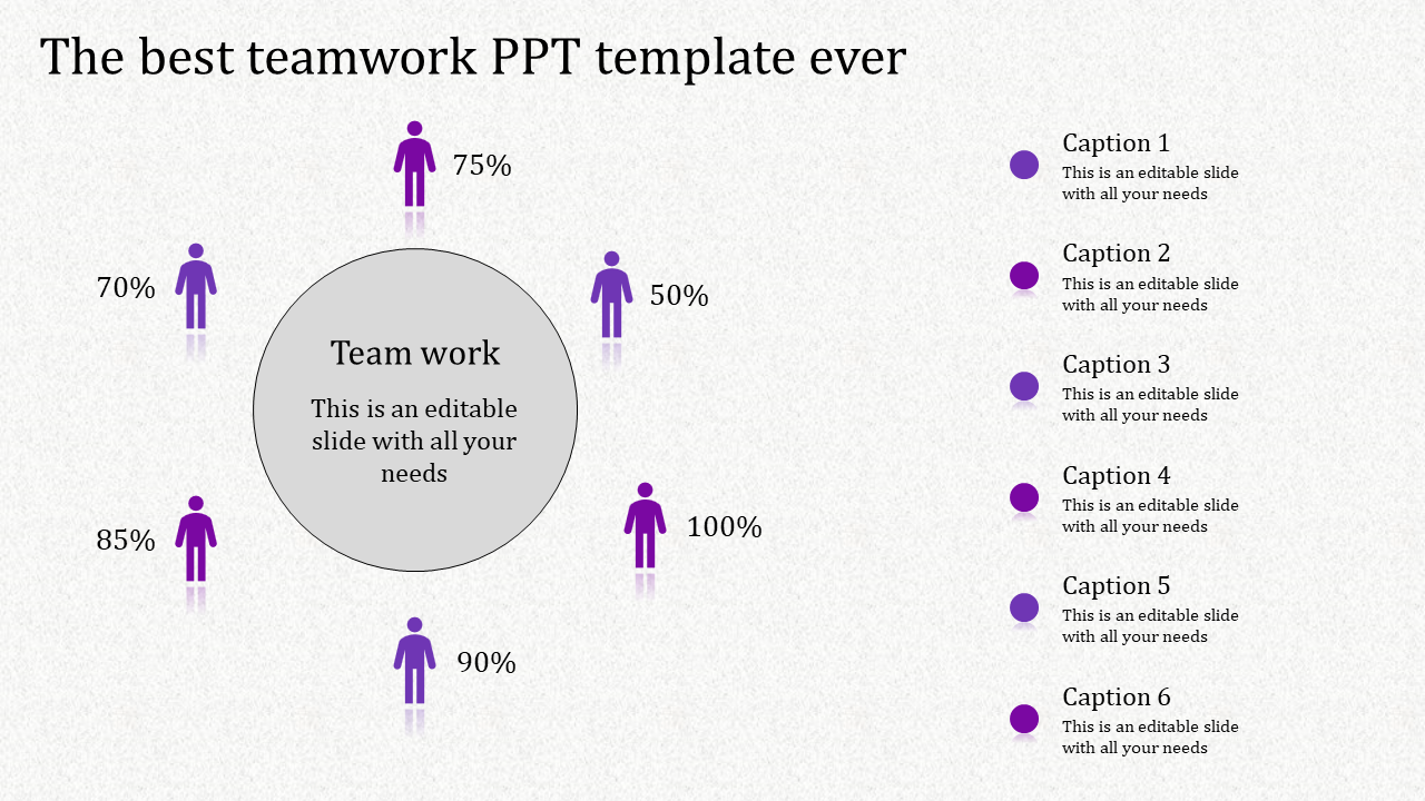 teamwork ppt template-The Best Teamwork Ppt Template Ever-purple